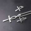 Everyday Ankh Necklace Earring set That Ankh Life Necklaces Earrings