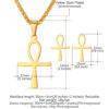 Everyday Ankh Necklace Earring set That Ankh Life Necklaces Earrings