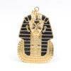 Black and Gold Pharaoh Necklace That Ankh Life Necklaces