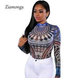 Tribal Print Bodysuits That Ankh Life Womens Clothing