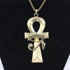 Eye of Horus Ankh Necklace That Ankh Life Necklaces Kings Collection