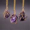 Handmade Caged Crystal Energy Necklaces That Ankh Life Necklaces