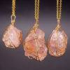 Handmade Caged Crystal Energy Necklaces That Ankh Life Necklaces