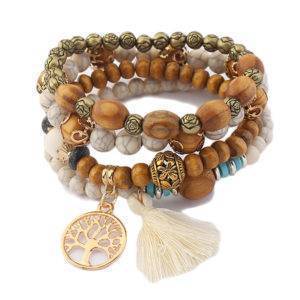 Tree of Life Layered Bracelet That Ankh Life Bracelets