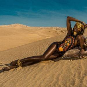 Lower Nile African Print Swimsuit That Ankh Life Featured Swimwear