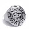 Sacred Eye of Horus Ring That Ankh Life Rings Kings Collection