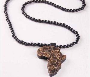 Alkebulan Africa Wood Necklace That Ankh Life Necklaces