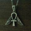 Vintage Winged Ankhs Necklace That Ankh Life Womens Necklaces