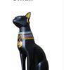 Goddess Bastet Black Egyptian Cat Figurines That Ankh Life Decor
