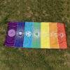 Chakra Meditation and Yoga Shawl That Ankh Life Decor