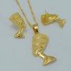 Queen Nefertiti Necklace and Earrings Set That Ankh Life Womens Necklaces Earrings