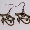 Eye of Horus Dangle Earrings That Ankh Life Earrings