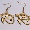 Eye of Horus Dangle Earrings That Ankh Life Earrings