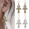 Ancient Ankh Amulet Earrings That Ankh Life Earrings