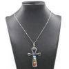 Chakra Stones Ankh Necklace That Ankh Life Mens Necklaces Womens Necklaces