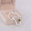 Precious Africa Sterling Emerald Necklace That Ankh Life Womens Necklaces