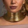 African Heritage Choker Necklace That Ankh Life Womens Necklaces