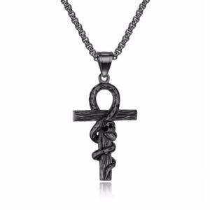 Ankh Serpent Snake Necklace That Ankh Life Featured Mens Necklaces Womens Necklaces Jewelry Necklaces