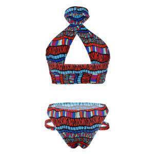 Colorful Paradise Bikini Swimsuit That Ankh Life Swimwear