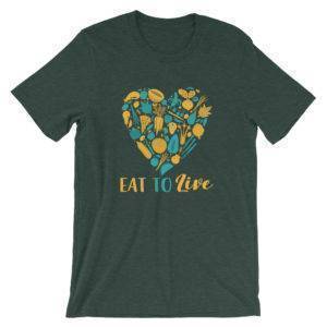 Eat To Live T-Shirt That Ankh Life Featured T-shirts Queens Collection