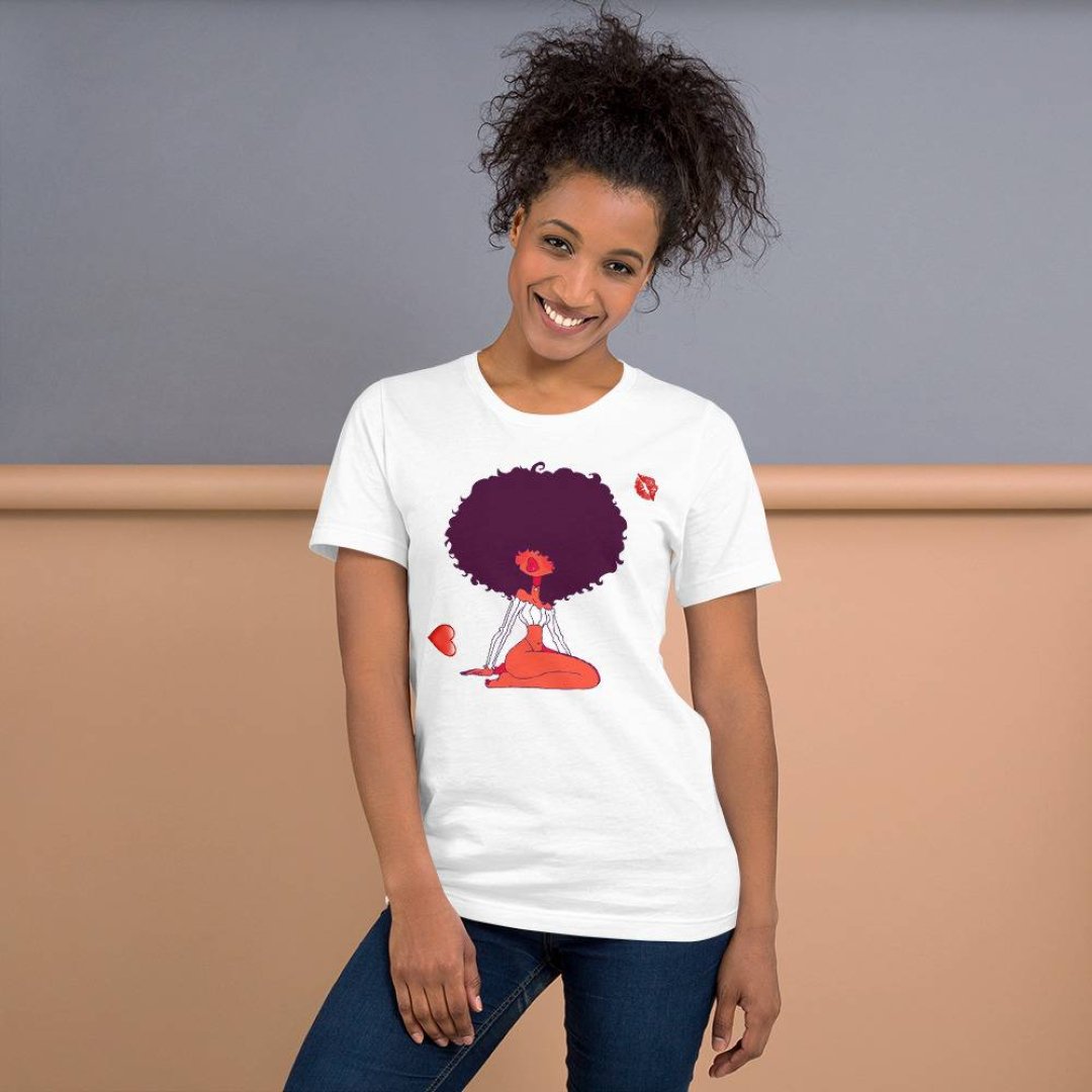 Afro Love T Shirt That Ankh