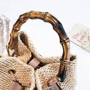 Naturally Knitted Bamboo Handbag That Ankh Life Accessories