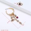 Asymmetric Eye of Horus Ankh Earring Set That Ankh Life Earrings