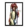 Rare Erykah Badu Framed Print That Ankh Life Featured Queens Collection Decor