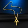Blue Sapphire Royal Ankh Necklace That Ankh Life Mens Necklaces Womens Necklaces