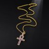 Blue Sapphire Royal Ankh Necklace That Ankh Life Mens Necklaces Womens Necklaces