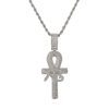 Iced Eye of Horus Ankh Necklace That Ankh Life Mens Necklaces Kings Collection