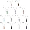 Natural Gemstone Healing Necklaces That Ankh Life Mens Necklaces Womens Necklaces