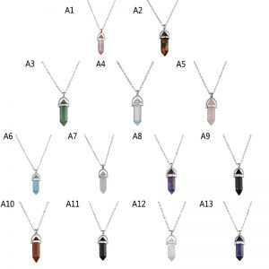 Natural Gemstone Healing Necklaces That Ankh Life Mens Necklaces Womens Necklaces