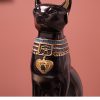 Egyptian Cat Candle Holder That Ankh Life Decor