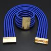 African Cotton Choker Necklace and Bracelet Set That Ankh Life Womens Necklaces Bracelets
