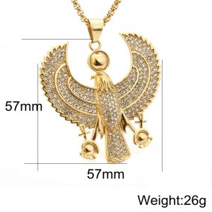 Heru Falcon Emblem Necklace That Ankh Life Mens Necklaces Jewelry Necklaces