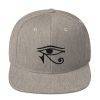 Eye of Horus Embroidered Cap That Ankh Life Accessories Caps Kings Collection