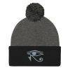 Eye of Horus Pom-Pom Beanie That Ankh Life Accessories Caps Kids