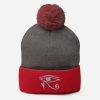 Eye of Horus Pom-Pom Beanie That Ankh Life Accessories Caps Kids